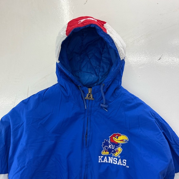 Vintage University of Kansas Starter Jacket - Picture 3 of 8